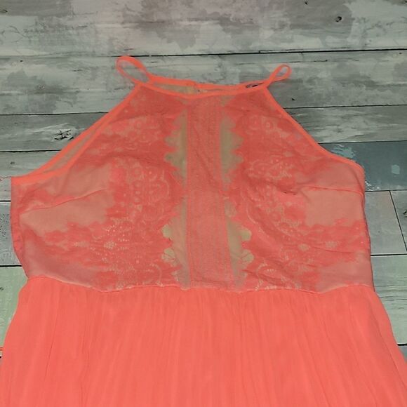 Lush Dress Neon Pink size Large - Picture 3 of 5